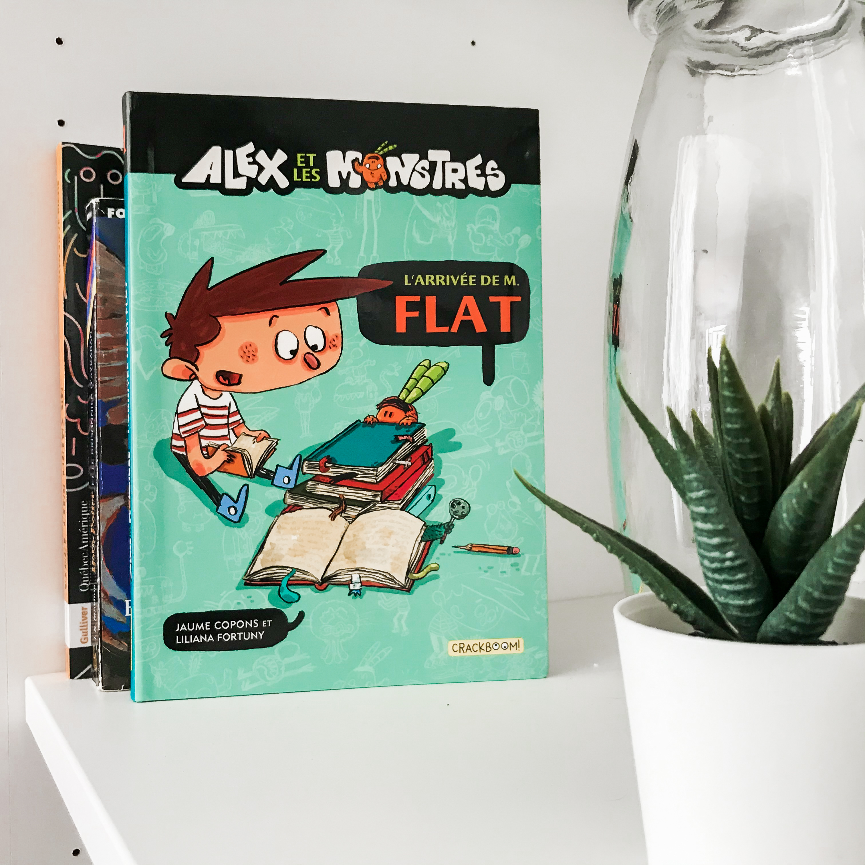 Alex et les monstres – L’arrivée de M. Flat (Crackboom – service de presse)